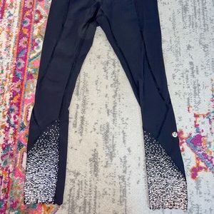 Lululemon Reflective Cropped Leggings